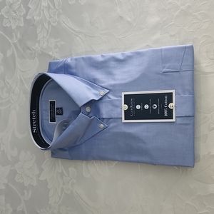 Mens Club Room 100%Cotton Dress Shirt. NWT